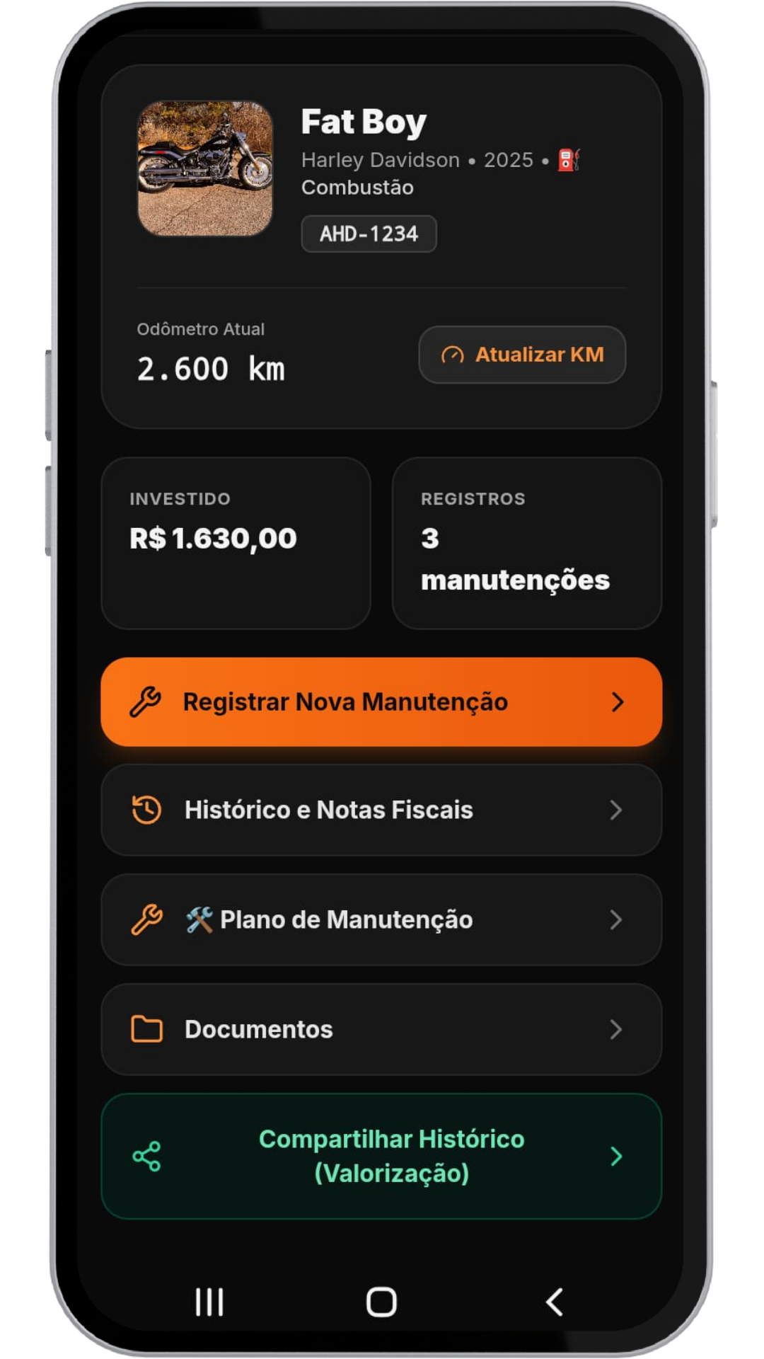 Painel do Veículo